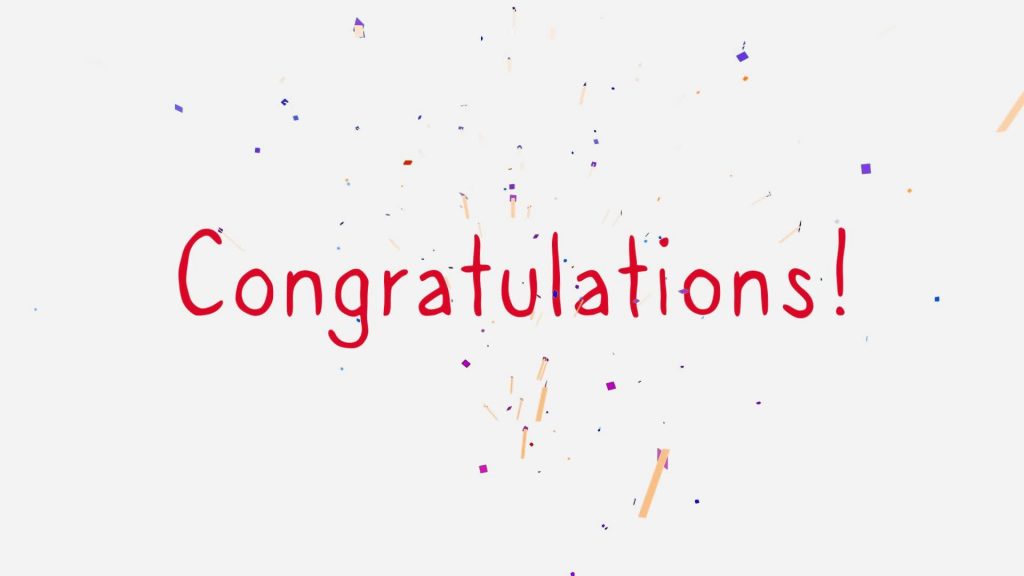 congratulations